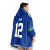 Seahawks 12 North Fan 12 Football Unisex Blanket Hoodie 7 Seahawks 12 North Fan 12 Football Unisex Blanket Hoodie