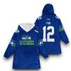 Seahawks 12 North Fan 12 Football Unisex Blanket Hoodie 13 Seahawks 12 North Fan 12 Football Unisex Blanket Hoodie