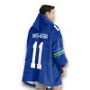 Seahawks Emerald City Smith Njigba 11 Football Unisex Blanket Hoodie 9 Seahawks Emerald City Smith Njigba 11 Football Unisex Blanket Hoodie