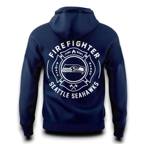 Seahawks Firefighter Appreciation Day Hoodie 2025