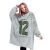 Seahawks Football Fan 12 Unisex Blanket Hoodie