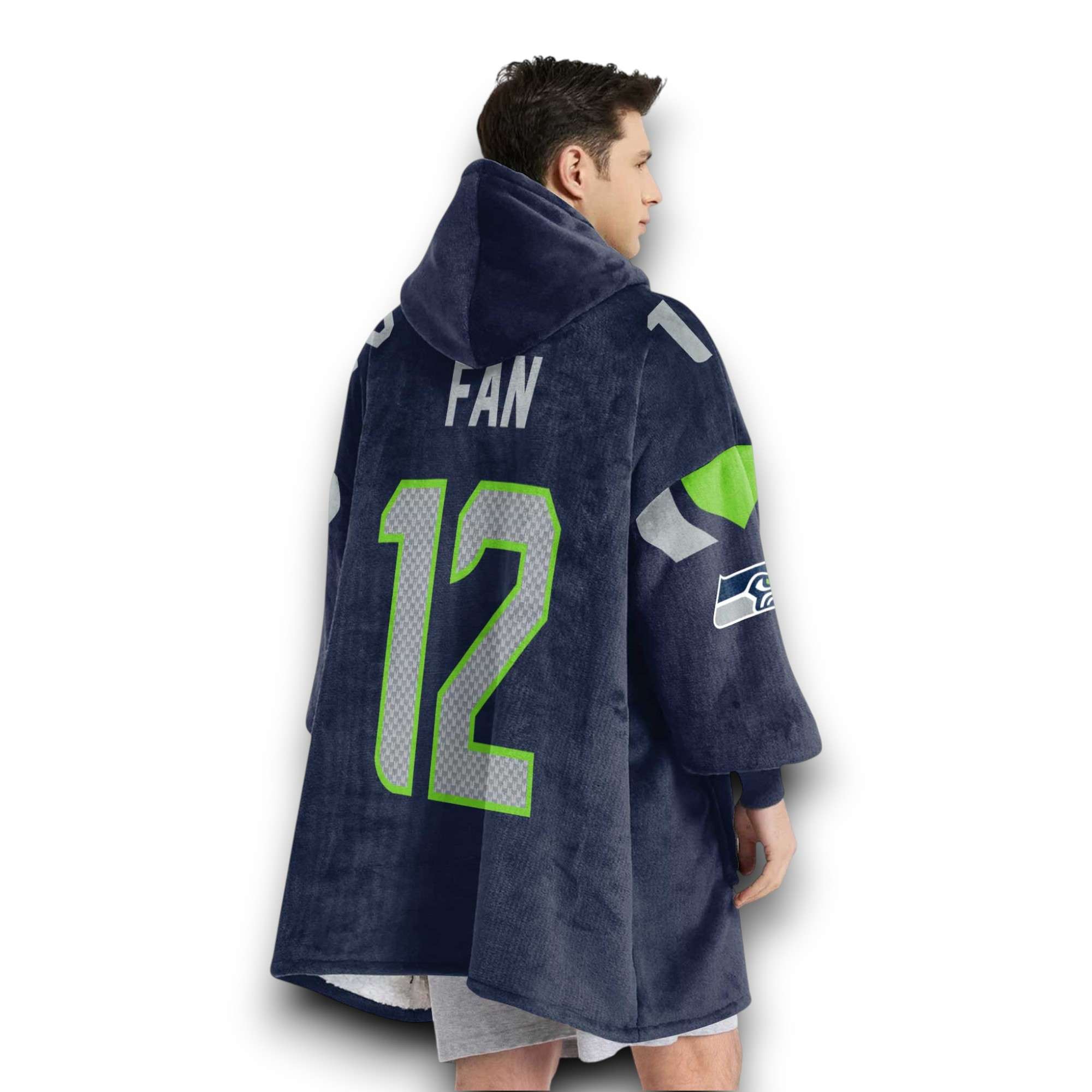 Seahawks We Are 12 Fan 12 Football Unisex Blanket Hoodie 3 Seahawks We Are 12 Fan 12 Football Unisex Blanket Hoodie