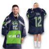 Seahawks We Are 12 Fan 12 Football Unisex Blanket Hoodie 7 Seahawks We Are 12 Fan 12 Football Unisex Blanket Hoodie