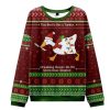 This Bird Is Not a Turkey Wreaking Havoc On My Christmas Display Christmas Ugly Sweater 3