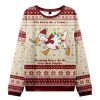 This Bird Is Not a Turkey Wreaking Havoc On My Christmas Display Christmas Ugly Sweater 4