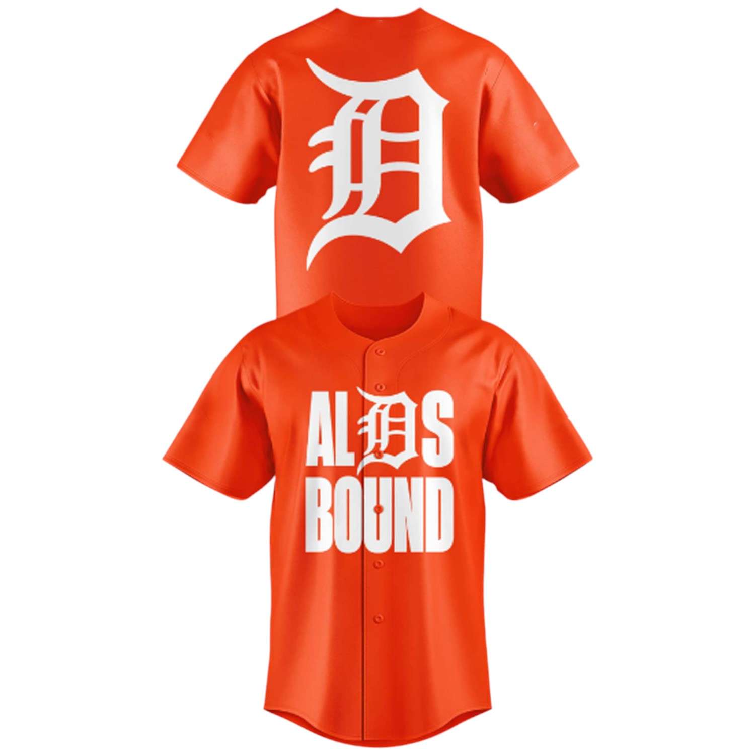 Tigers ALDS Bound Baseball Jersey 2025 Tigers ALDS Bound Baseball Jersey 2025