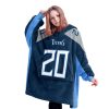 Titans Football Pollard 20 Unisex Blanket Hoodie