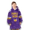 Vikings Purple Reign Jefferson 18 Football Unisex Blanket Hoodie 9 Vikings Purple Reign Jefferson 18 Football Unisex Blanket Hoodie