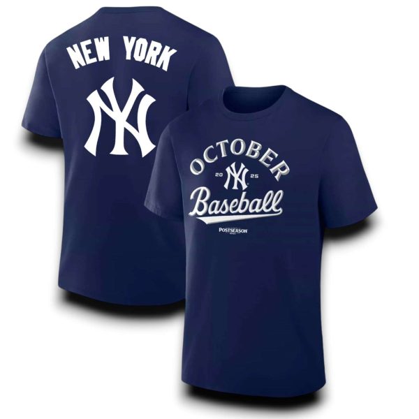 Yankees 2025 October Postseason Baseball Shirt