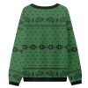 Zombie Santa Ugly Christmas Sweater 2025