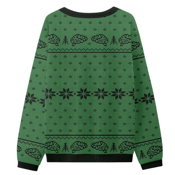 Zombie Santa Ugly Christmas Sweater 2025