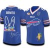 Bills Bad Bunny Super Bowl Football Jersey